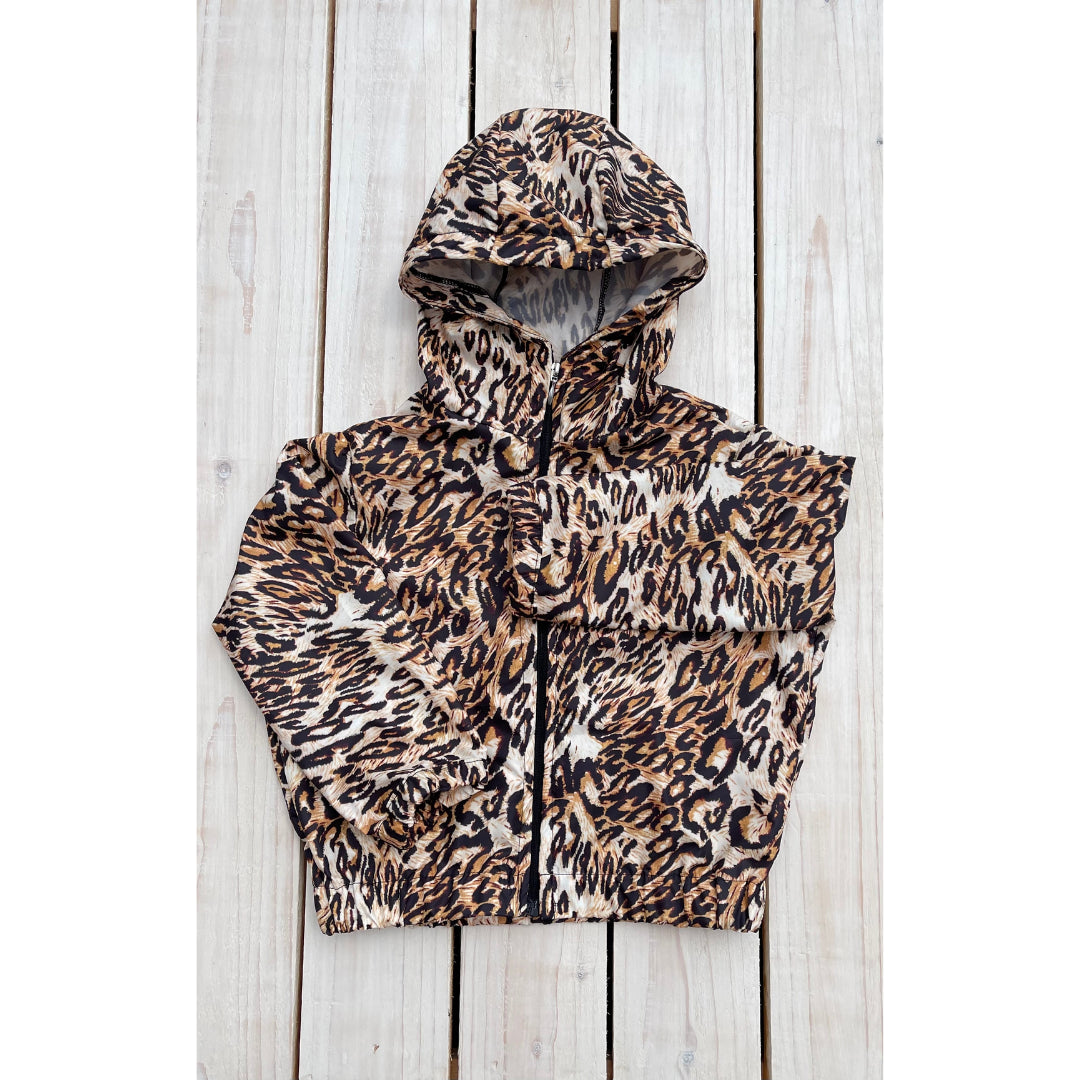 Leopard K-way for girls