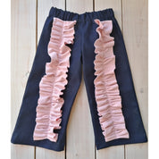 Jeans rouches bambina