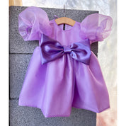 Lilac organza dress