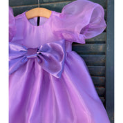 Lilac organza dress