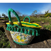 Lemon and mint basket