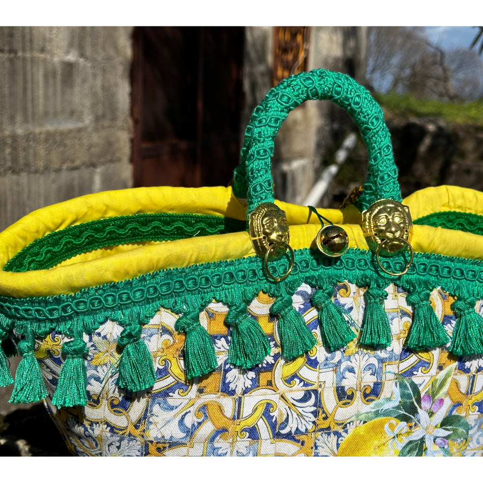 Lemon and mint basket