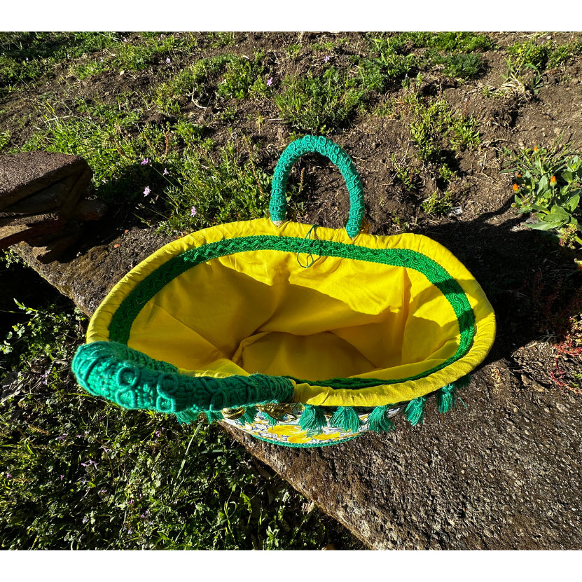 Lemon and mint basket