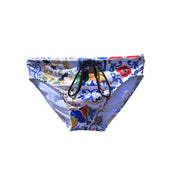 Costume slip bambino stampa siciliana - maiolica