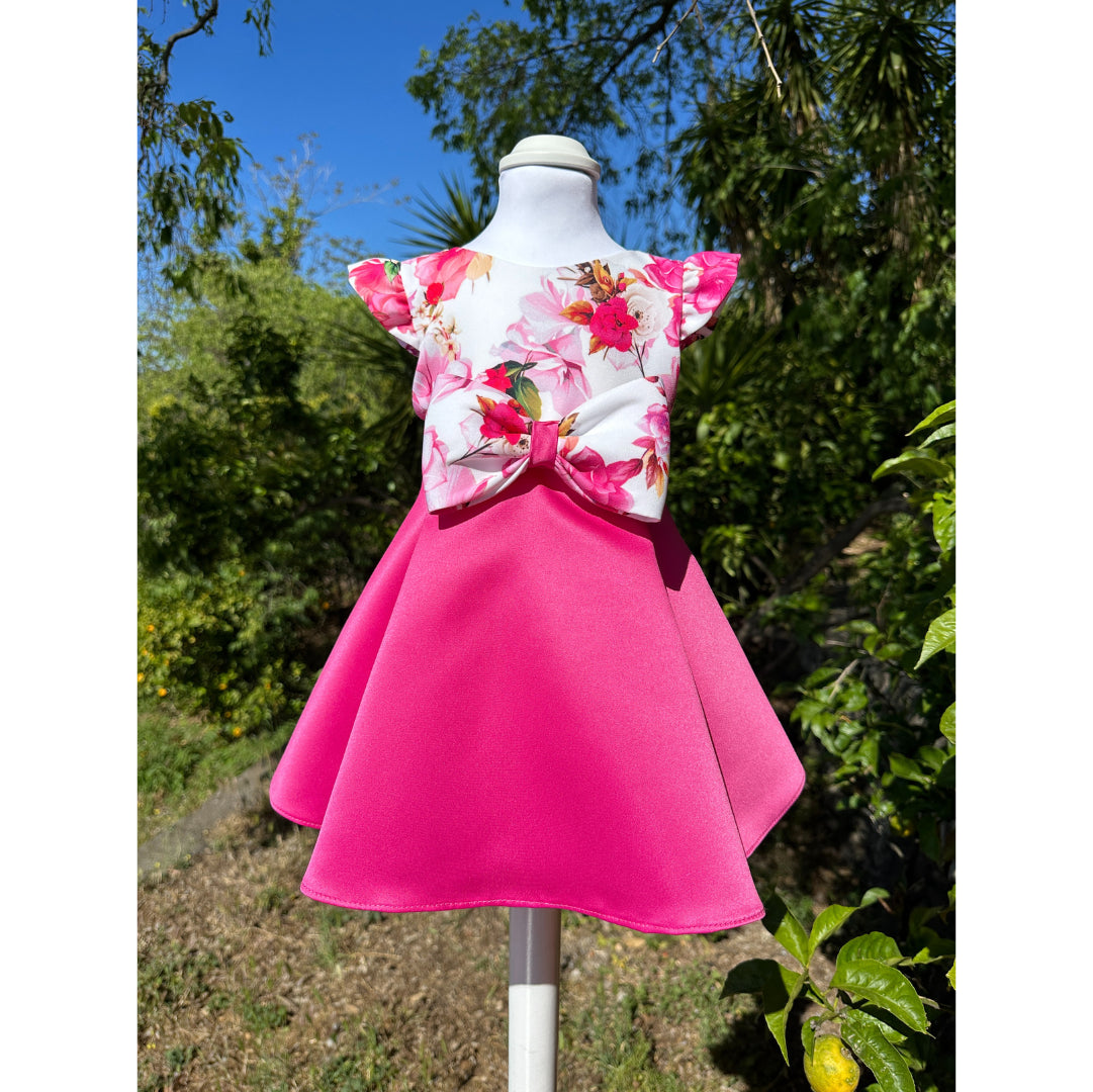 Nives floral tailored dress