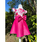 Nives floral tailored dress