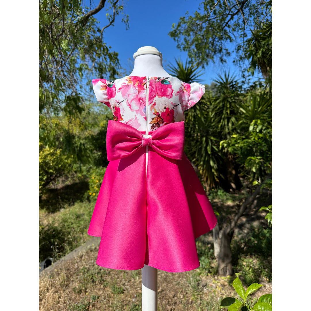 Nives floral tailored dress