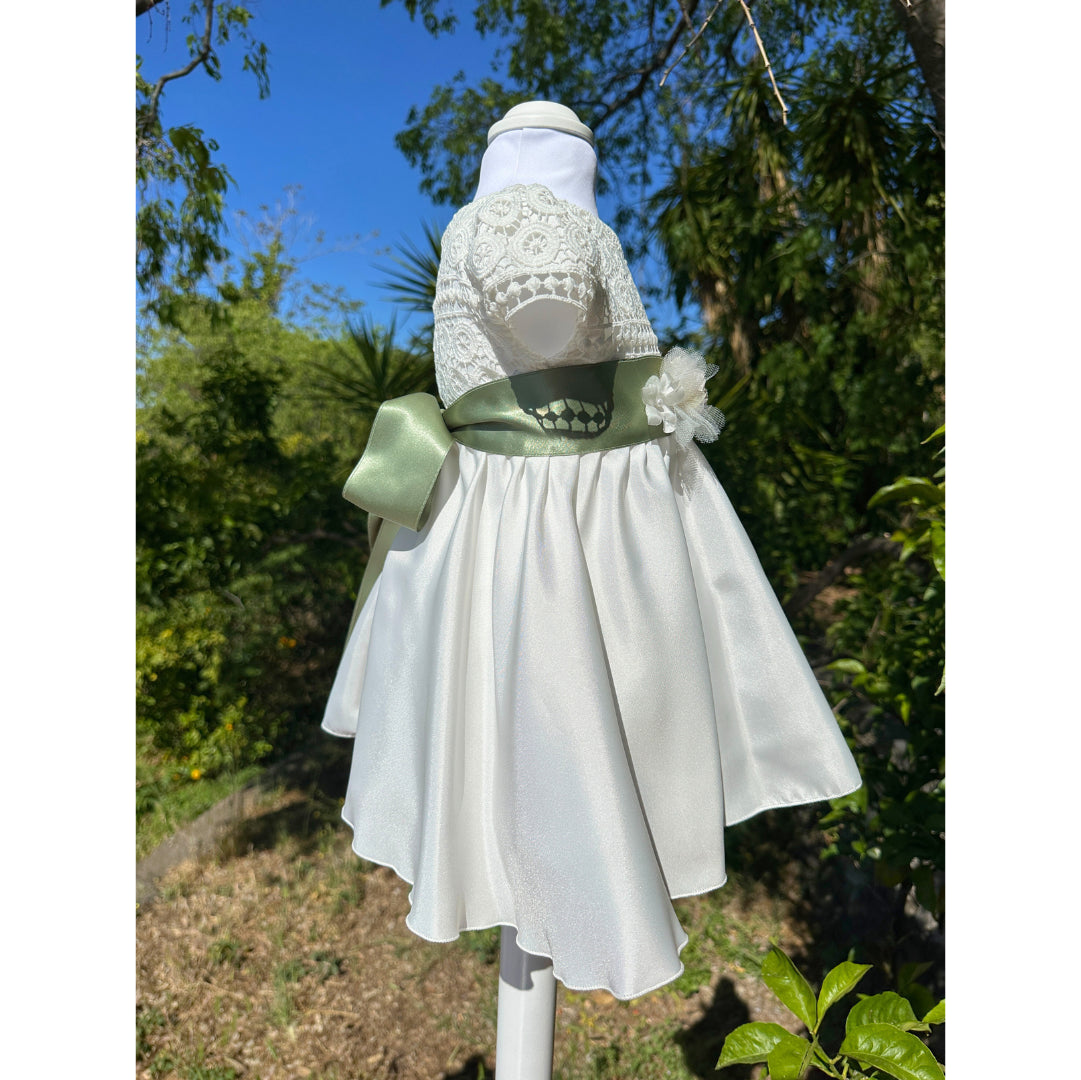 Vestitino sartoriale macramè