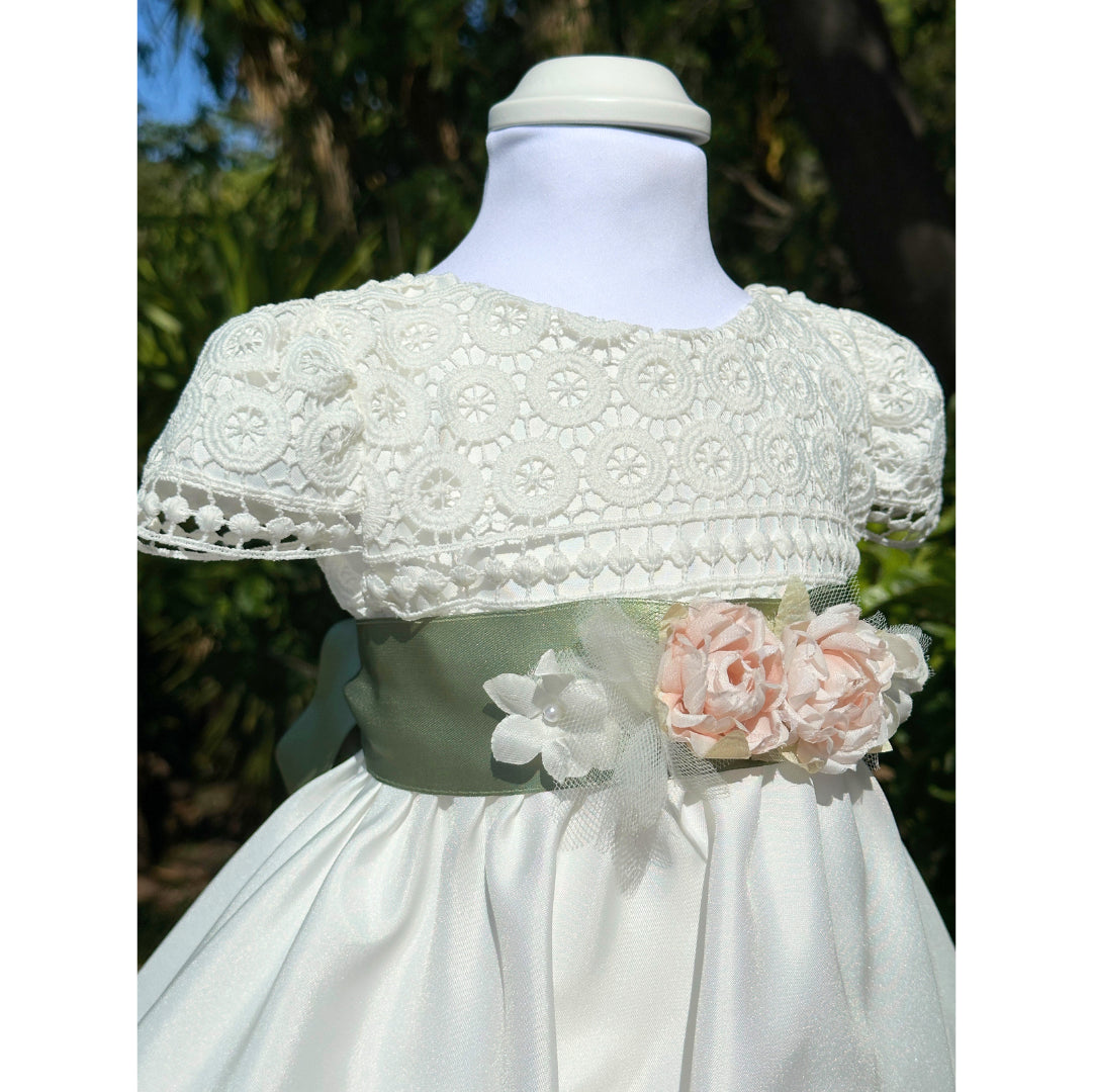 Vestitino sartoriale macramè