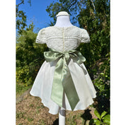 Vestitino sartoriale macramè