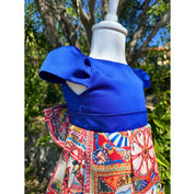 Vestitino sartoriale stampa siciliana figure