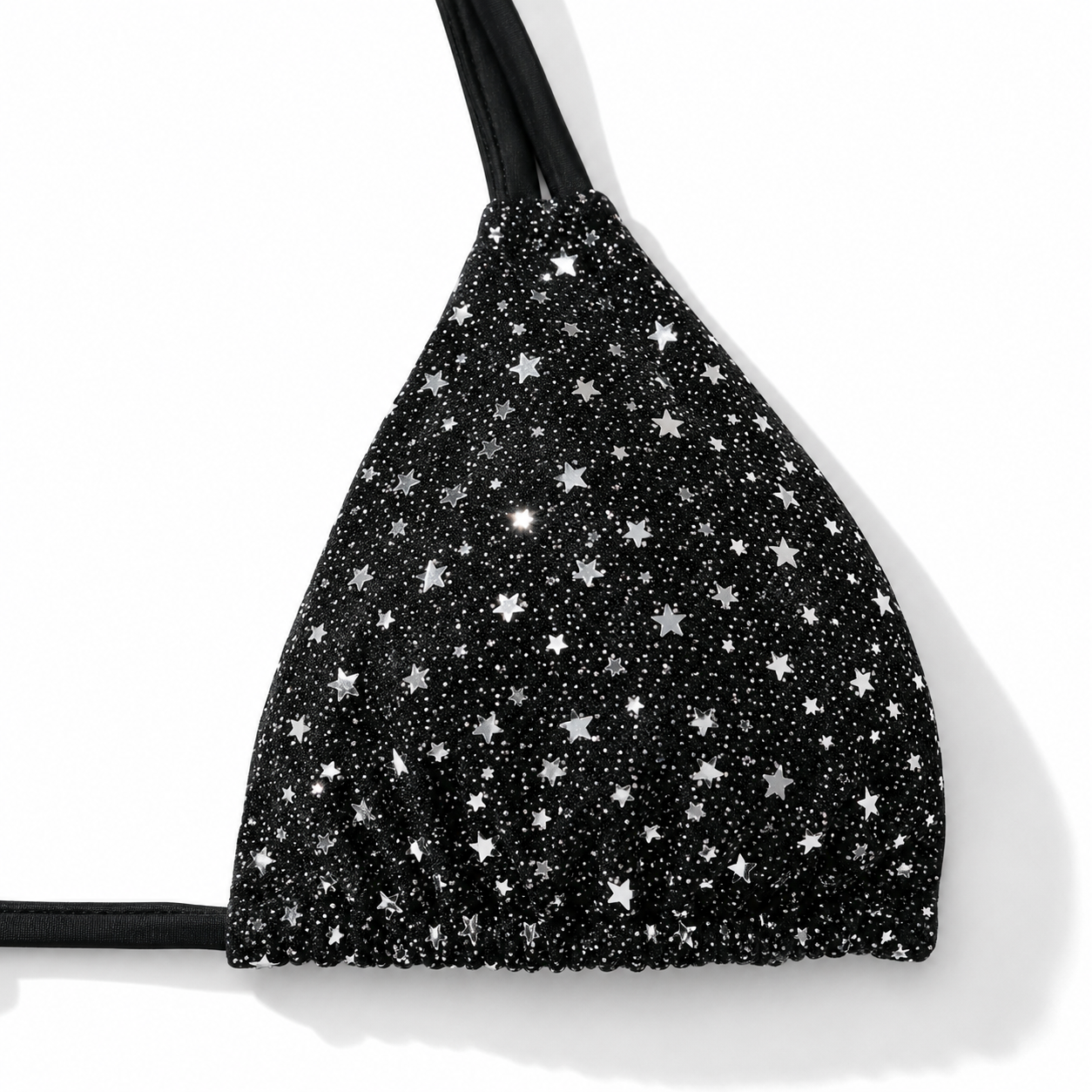 Triangle bikini stars