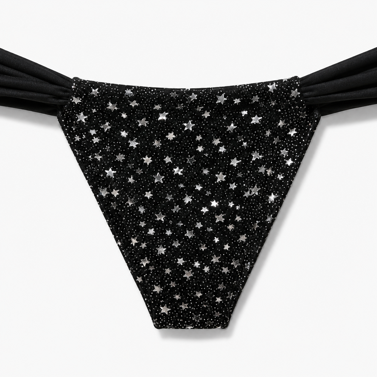 Triangle bikini stars