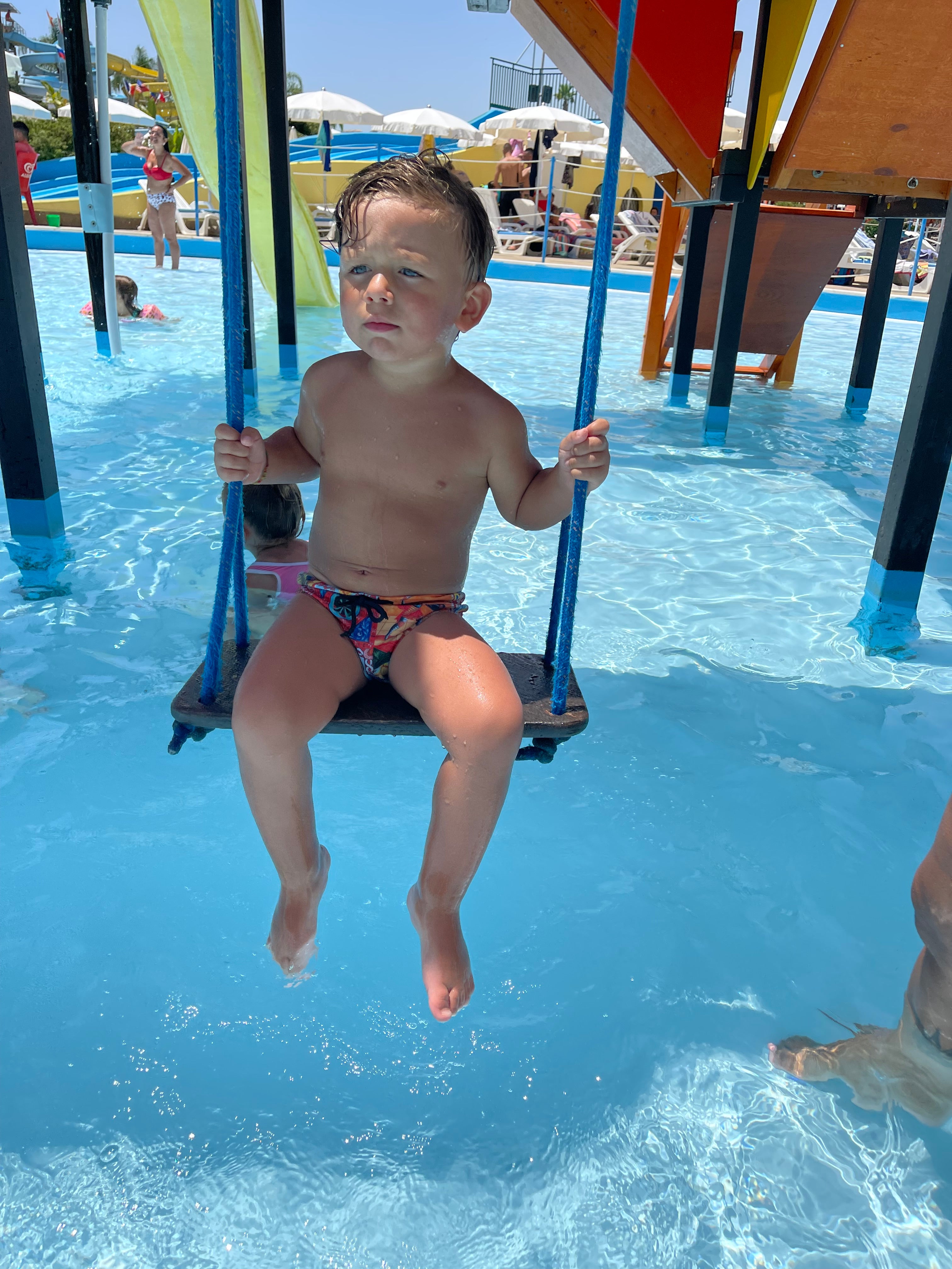 Costume slip bambino stampa siciliana - figure