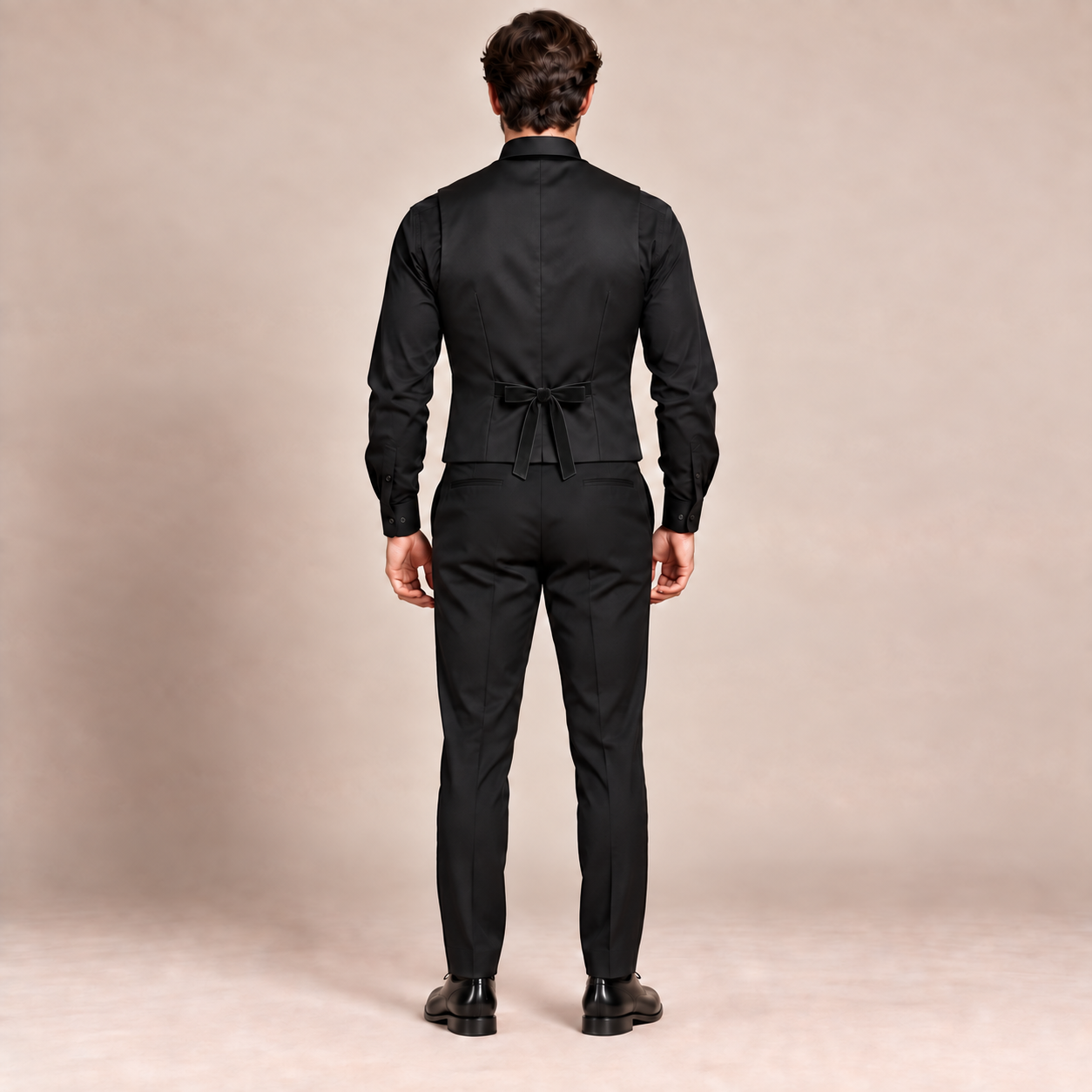 Gilet Uomo in Velluto con Papillon