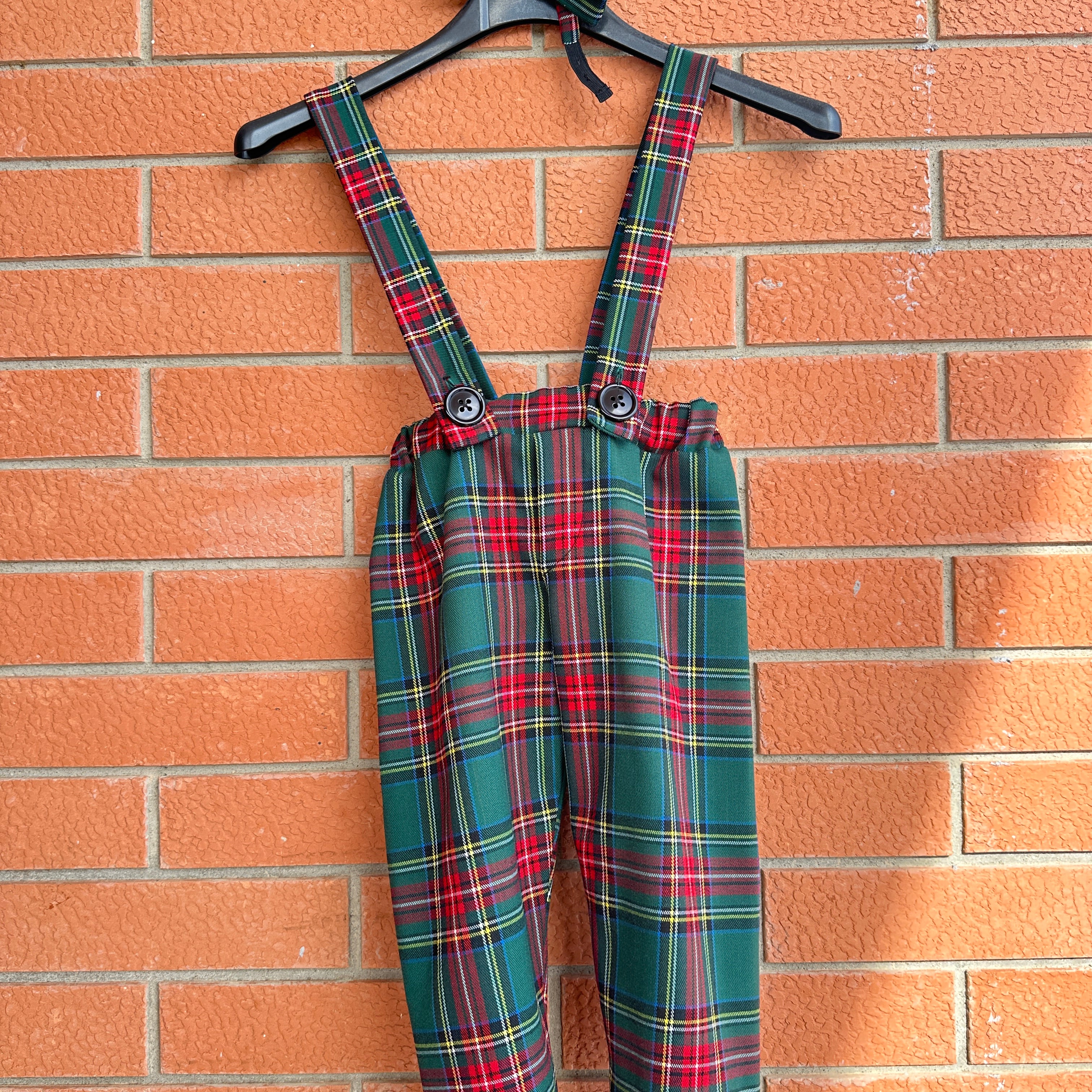 Children's Scottish tartan trousers