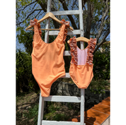 Costume intero mandarino bambina