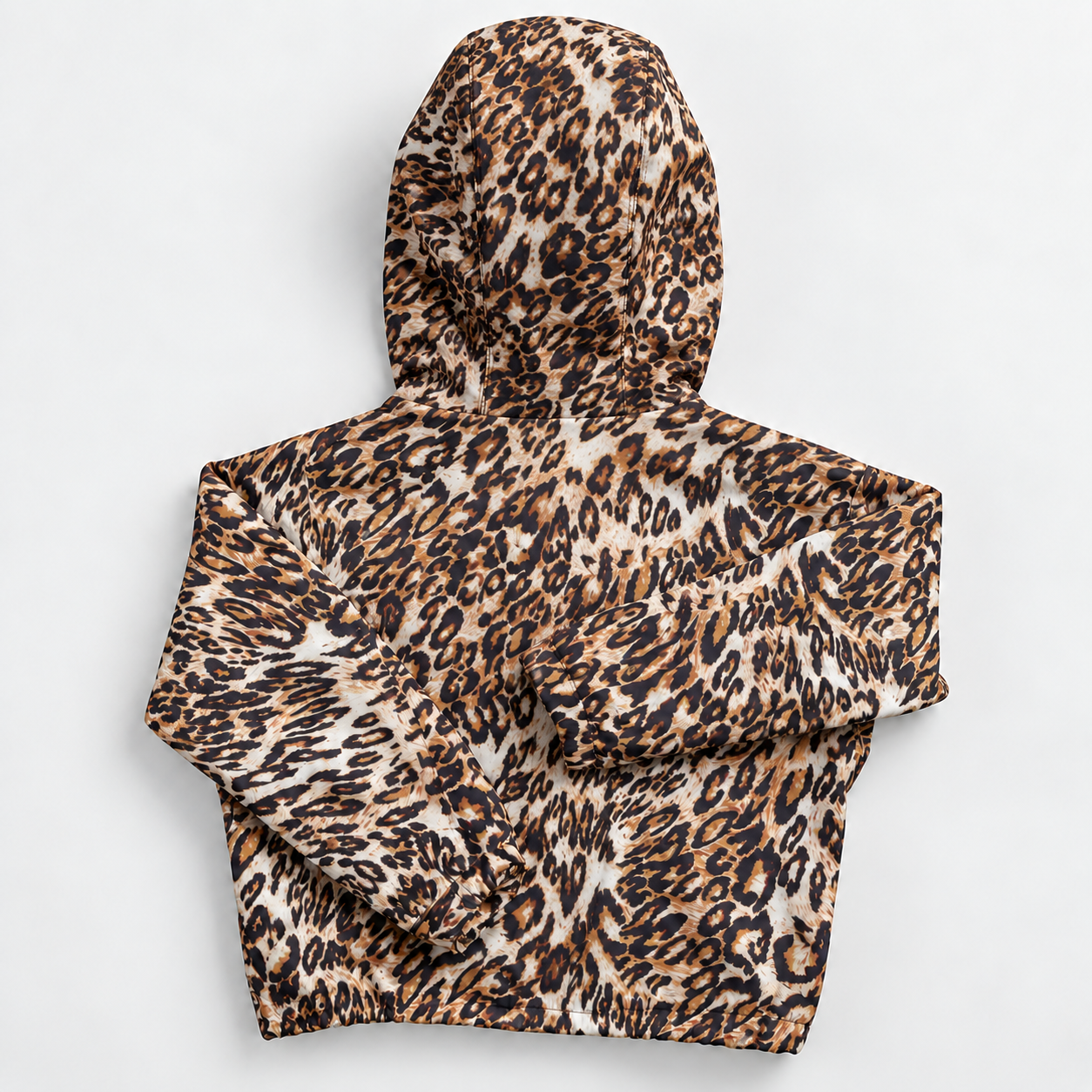 Leopard K-way for girls