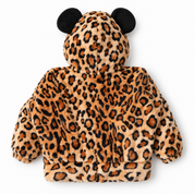 Pellicciotto pile orecchiette bambina