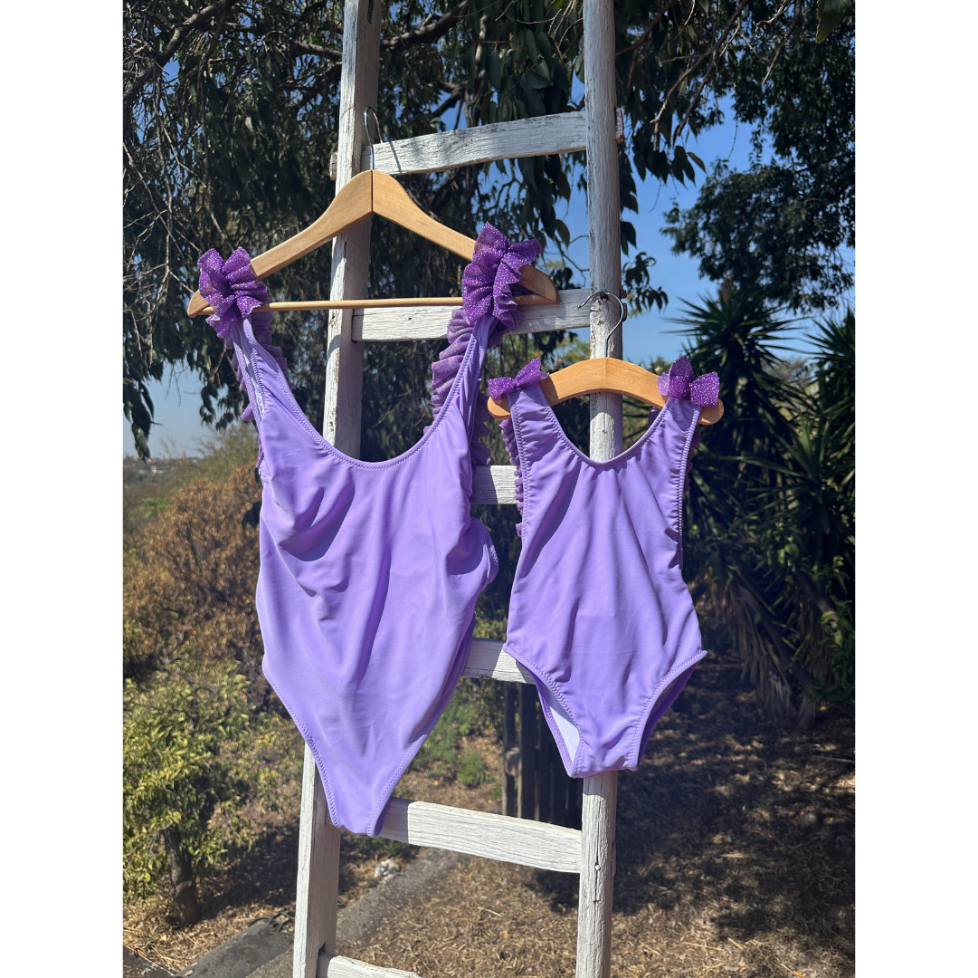 Costume intero mandarino bambina