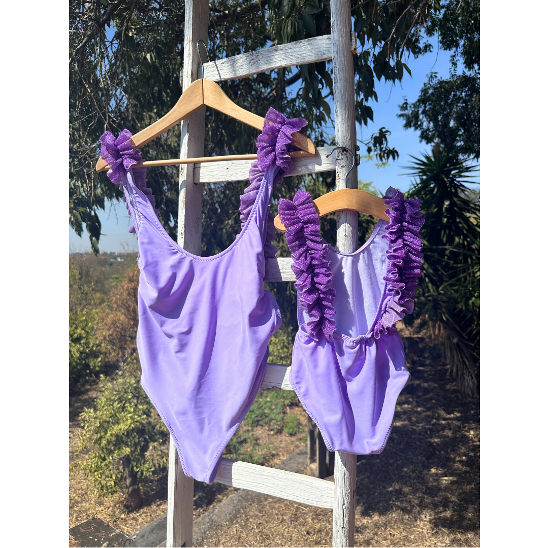 Costume intero mandarino bambina