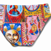 Costume slip uomo stampa siciliana - Catania